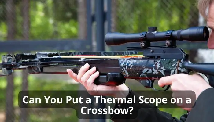 Can You Put a Thermal Scope on a Crossbow