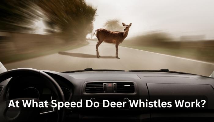 At What Speed Do Deer Whistles Work?