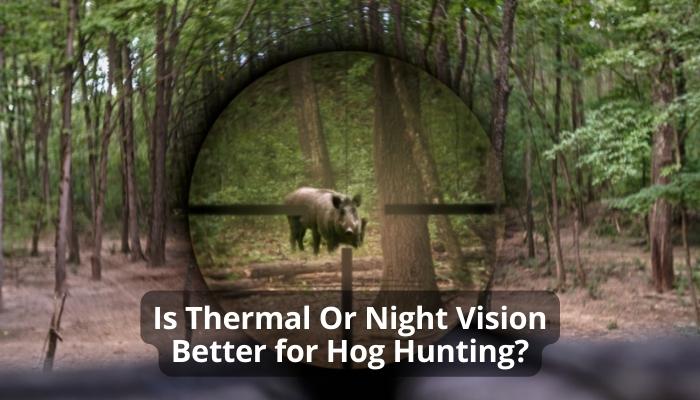 Is Thermal Or Night Vision Better for Hog Hunting?